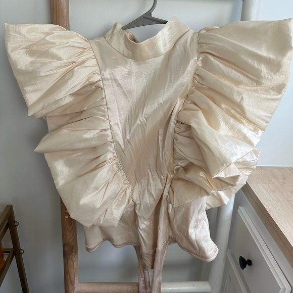 ASOS Ruffle Top - Picture 2 of 5